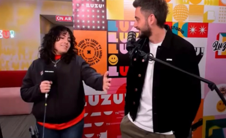 El ciclo que conduce Nico Occhiato terminó siendo fundamental para ayudar a Melanie Foto: Minuto G