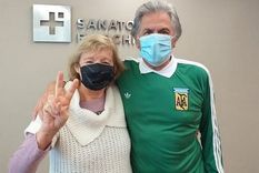 El Pato junto a su esposa Olga Foto: Instagram @patofillol El Pato junto a su esposa Olga Foto: Instagram @patofillol