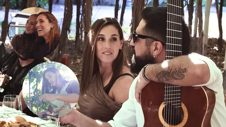 La artista volvió a la tierra del sol y del buen vino en una faceta distinta.