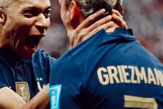 el descargo de la esposa de griezmann con un contundente mensaje a la seleccion argentina