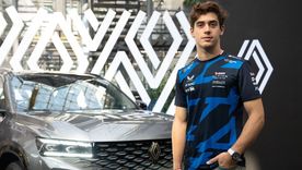 Visita de lujo: Franco Colapinto revolucionó las oficinas de Renault en Palermo Visita de lujo: Franco Colapinto revolucionó las oficinas de Renault en Palermo