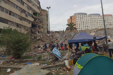 Doble sismo en La Guaira. Foto: MMM