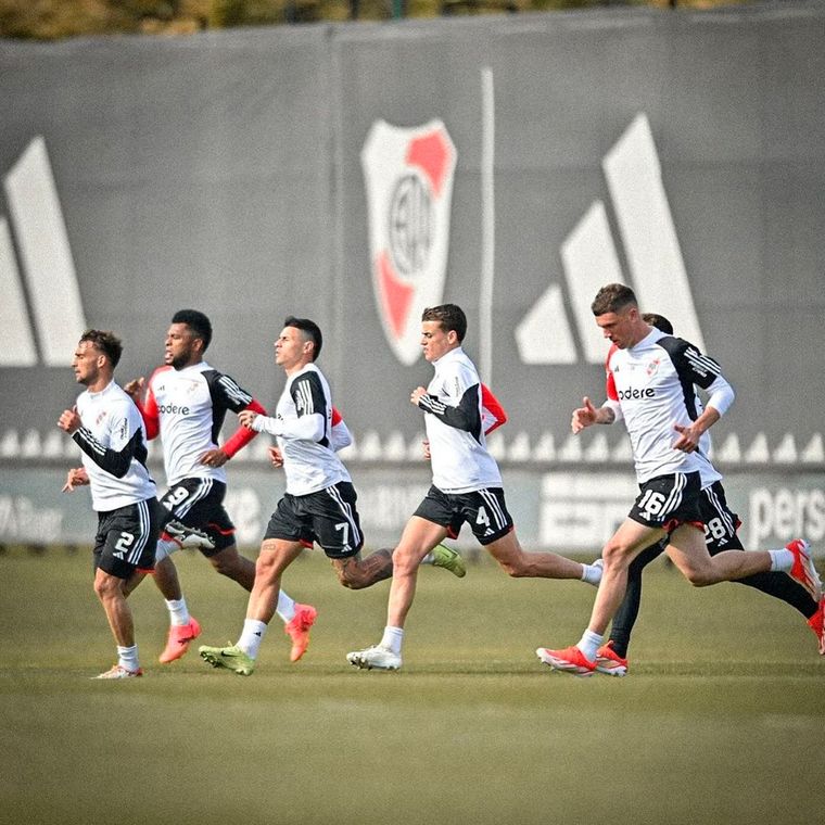 River se desprende de uno de los refuerzos que llegaron en el mercado de pases. Foto: Instagram