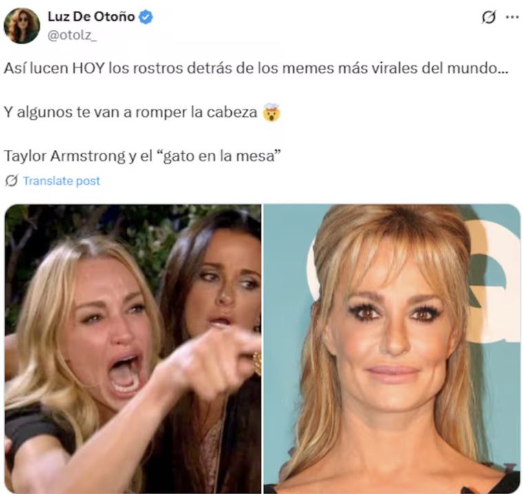 La escena del reality show recorrió el mundo y se hizo viral. Foto: X La escena del reality show recorrió el mundo y se hizo viral. Foto: X