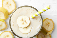 Licuado de banana Foto: Shutterstock