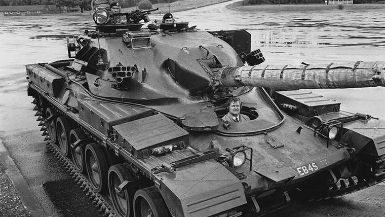 Irán ordenó 1.500 tanques Chieftain a Reino Unido en la década de 1970. Foto: GETTY IMAGES