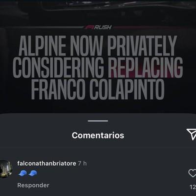 La reacción de Falco Briatore al rumor de Colapinto y Alpine. (Foto: Instagram) La reacción de Falco Briatore al rumor de Colapinto y Alpine. (Foto: Instagram)