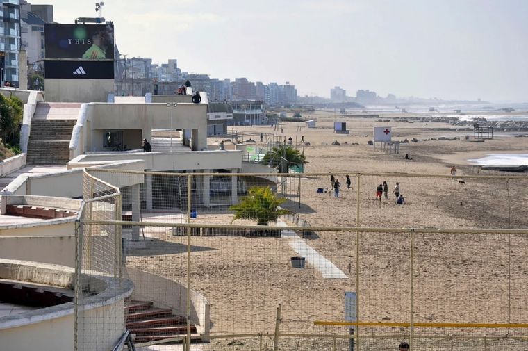 La playa donde fue atacada y secuestrada la joven de 18 años. Foto: Noticias Argentinas