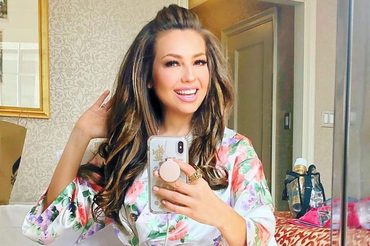 Thalia, redes sociales