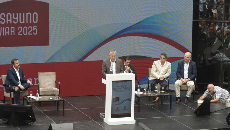 Alfredo Cornejo en la Coviar.