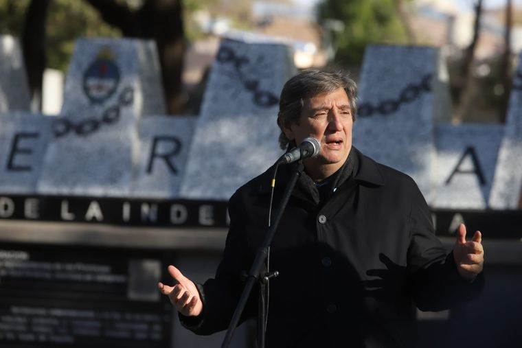 El presidente del PJ, Emir Félix