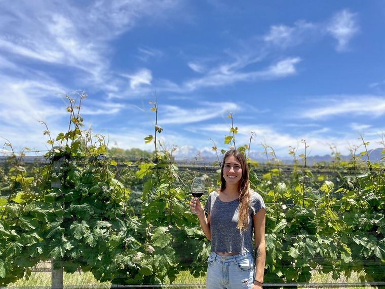 Paloma Bignone, una joven enóloga a la que hay que prestarle suma atención. Foto: Gentileza
