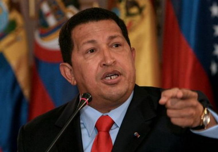 El presidente de Venezuela, Hugo Chávez.