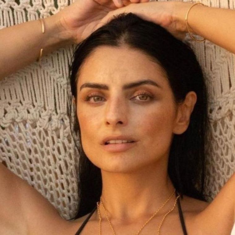 Aislinn Derbez deslumbró con un audaz vestido. Foto: Instagram/ Aislinn Derbez