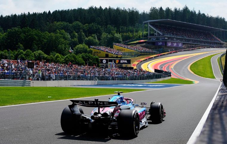 Franco Colapinto largará desde el puesto 17° en el GP de Bélgica. Foto: Alpine Franco Colapinto largará desde el puesto 17° en el GP de Bélgica. Foto: Alpine