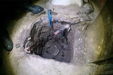 El túnel fue descubierto en un pabellón vip de una cárcel de Santa Fe. El túnel fue descubierto en un pabellón vip de una cárcel de Santa Fe.