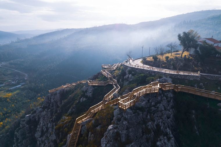 Este es el paisaje de Portugal que debes visitar: mira las increíbles portadas Foto: Fuente: vigoenfamilia.es