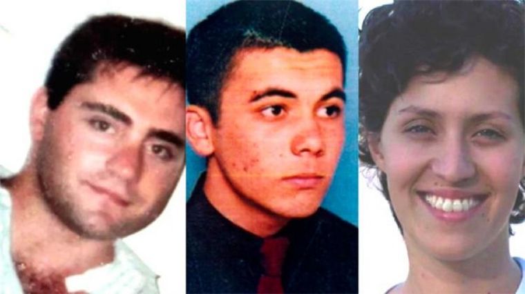 El laico Carlos Rodolfo Yaryez, el seminarista Víctor Manuel Schiavoni y la fiel María Cruz López que podrían ser beatificados por la Iglesia Foto: AICA