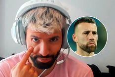 Sergio Agüero El Kun y una divertida advertencia para Otamendi. Sergio Agüero El Kun y una divertida advertencia para Otamendi.