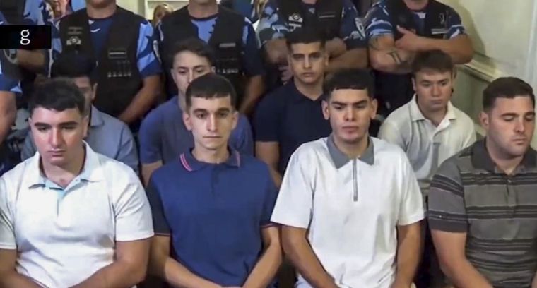 Cuatro de los rugbiers condenados por el crimen de Fernándo Baéz Sosa se sumarán a una serie Foto: Noticias Argentinas