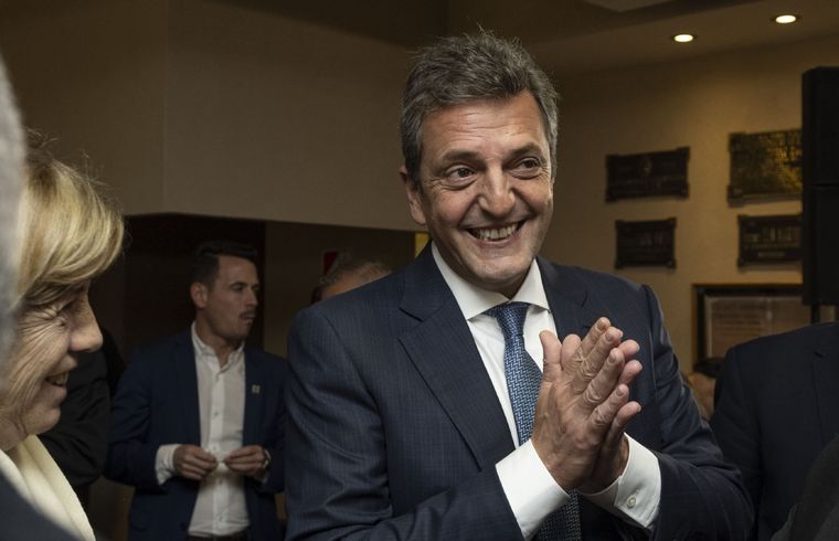 Sergio Massa gambeteó la pregunta de Mirtha Legrand Foto: Télam