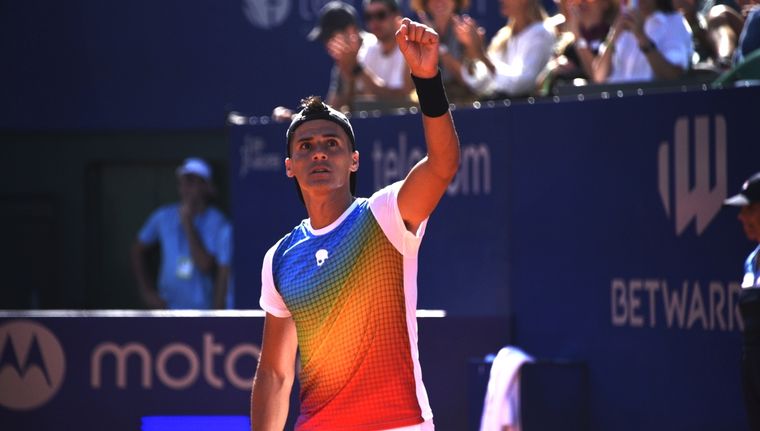 Coria dio el batacazo y bajó a Lando Norris. Foto: Juan Mateo Aberastain Zubimendi / MDZ