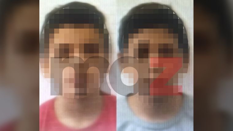 Los hermanos Lautaro y Marcos Ellena Henríquez, imputados por el asalto al comerciante uruguayo. (Se pixelan los rostros porque pasarán a rueda de personas)
