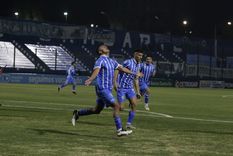 Leyes festeja su gol, el del empate bodeguero. Foto: Prensa Godoy Cruz Leyes festeja su gol, el del empate bodeguero. Foto: Prensa Godoy Cruz
