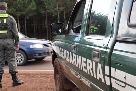 Gendarmería realizando controles viales Foto: Archivo / Gendarmería Nacional