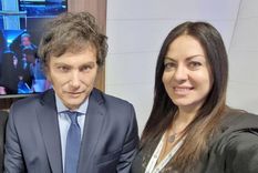 Javier Milei junto a la Ministra de Capital Humano, Sandra Pettovello. Javier Milei junto a la Ministra de Capital Humano, Sandra Pettovello.