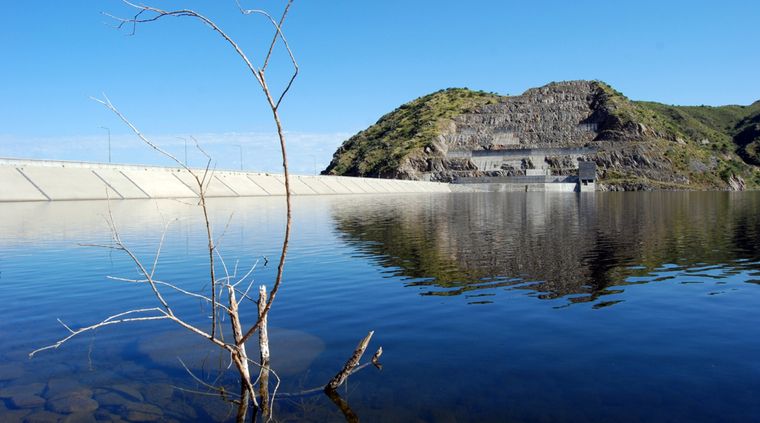 Dique Nogolí, en San Luis (Foto agenciasanluis.com) Foto: agenciasanluis.com