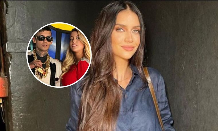 Zaira Nara habló de la relación entre Wanda Nara y L-Gante. La conductora hizo una revelación sobre el cantante de cumbia 420