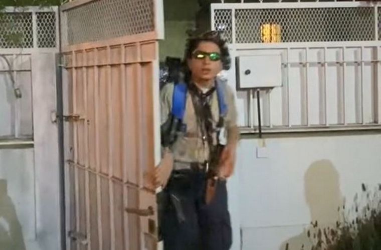 “Festejé mis 19 años con la temática ‘Me equivoqué de lugar’”, contó en TikTok y compartió el momento en el que sus invitados ingresaban a la fiesta Foto: Captura de video