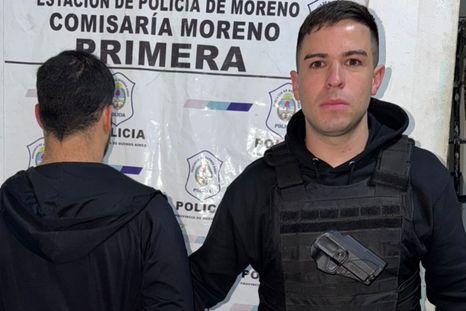 El sospechoso del asesinato en Moreno quedó detenido solo 12 horas después. El sospechoso del asesinato en Moreno quedó detenido solo 12 horas después.