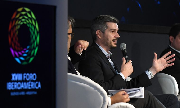 Marcos Peña, el exjefe de Gabinete de Mauricio Macri, reveló que le tiene respeto a la expresidenta Cristina Fernández de Kirchner por su honestidad intelectual. Foto: Telam