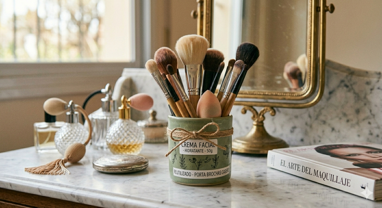 Una forma sencilla de ordenar tus brochas. Una forma sencilla de ordenar tus brochas. 