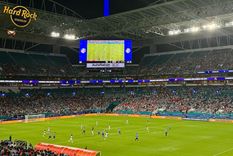 El césped natural del Hard Rock Stadium. Foto: @CopaAmérica El césped natural del Hard Rock Stadium. Foto: @CopaAmérica