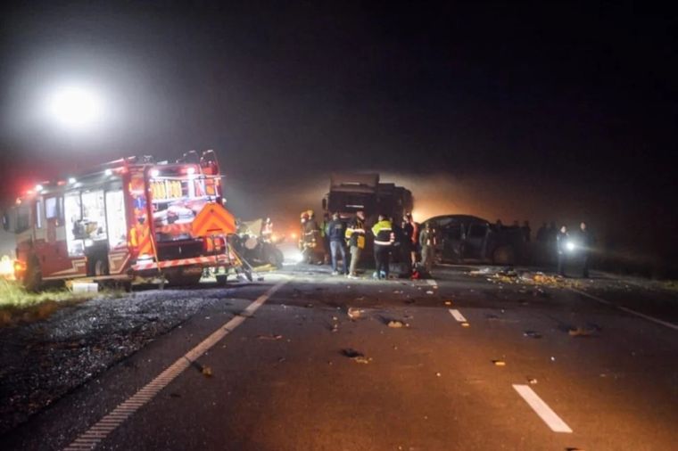 El trágico accidente ocurrió en la noche del jueves Foto: ADN Sur