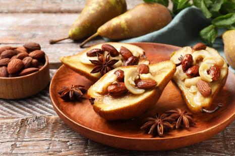 Peras al horno: un postre elegante y fácil Peras al horno: un postre elegante y fácil
