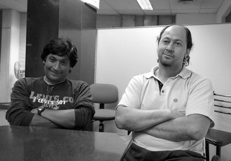 Claudio Ponce y Celso Cerda, deportistas en silla de ruedas Foto: Marcelo Ruiz / MDZ