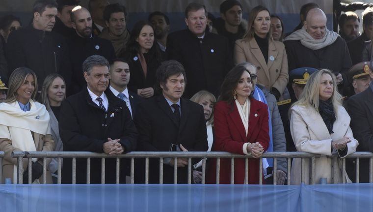 Javier Milei y Victoria Villarruel, juntos en buenos términos por última vez el pasado 9 de julio de 2024. Javier Milei y Victoria Villarruel, juntos en buenos términos por última vez el pasado 9 de julio de 2024.