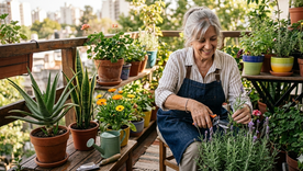 Cuidar las plantas tiene beneficios para la salud. Fuente: IA Gemini. Cuidar las plantas tiene beneficios para la salud. Fuente: IA Gemini.
