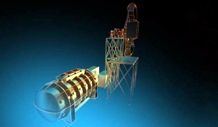 Prototipo del Instrumento ANDES, del Observatorio Europeo Austral. Foto: Dpa.