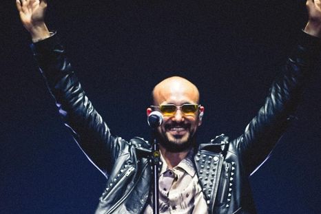 Abel Pintos brilló en el Arena Maipú. Foto: Instagram @abelpintos. Abel Pintos brilló en el Arena Maipú. Foto: Instagram @abelpintos.