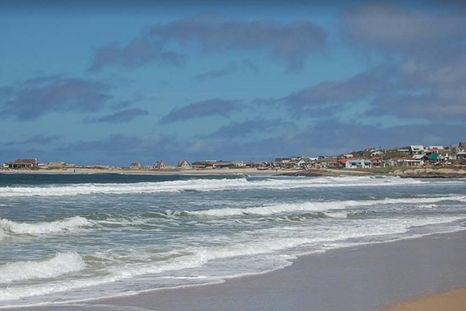 La Playa del Rivero en Uruguay. La Playa del Rivero en Uruguay.