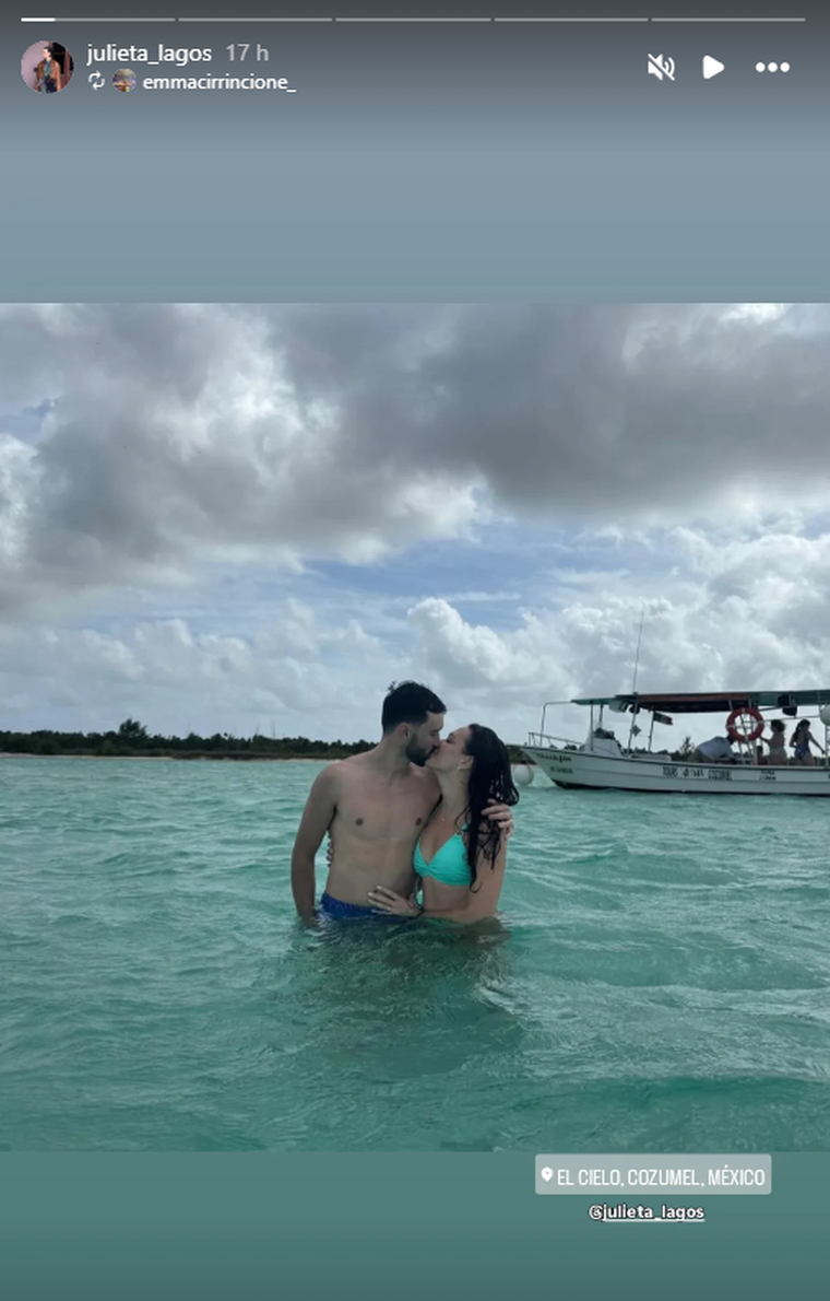 Julieta Lagos en México. Créditos: Instagram Julieta Lagos en México. Créditos: Instagram