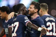 Gueye y Messi, los goleadores de la jornada Foto: Champions League