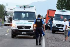 El hombre fue atropellado en Junìn y muriò en el acto Foto: ALF PONCE / MDZ