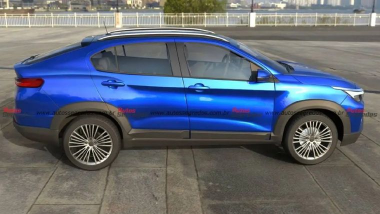 Así sería el nuevo Fiat Fastback El nuevo SUV coupé llegará al mercado regional en este segundo semestre.