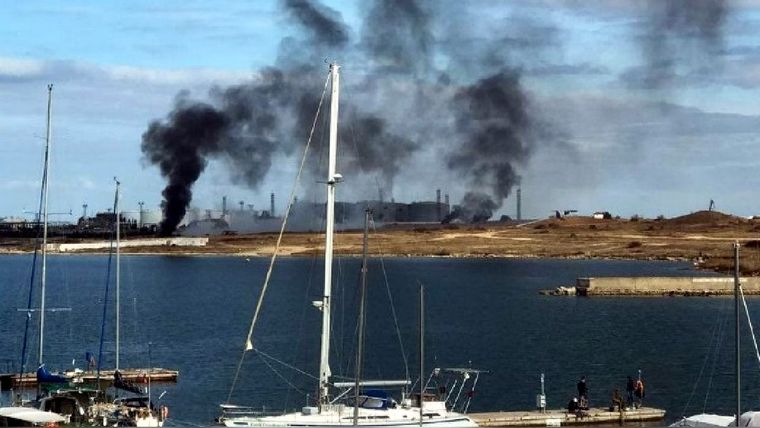 Sebastopol padeció el ataque de los drones ucranianos. Foto: Rpp